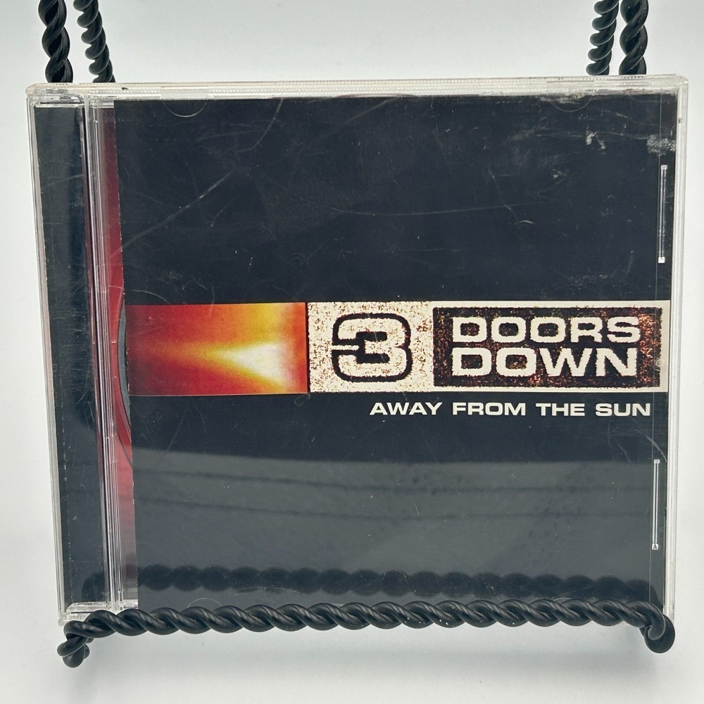 3 Doors Down: Away from the Sun‎ Music CD 2002 Grunge Indy Y2K Rock Kryptonite
